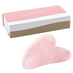 Load image into Gallery viewer, LUX SKIN® Gua Sha Rose Quartz Stone